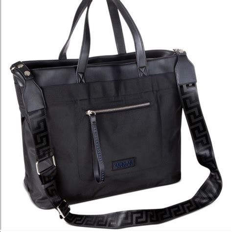 versace travel bag price|Versace men's bags.